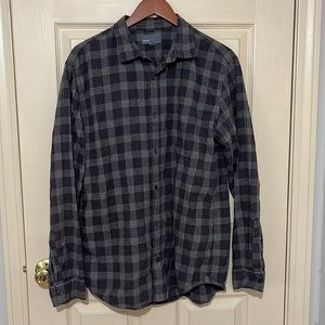 LAST CHANCE CLEARANCE! Vince 💯 cotton Plaid Flannel, sz XL